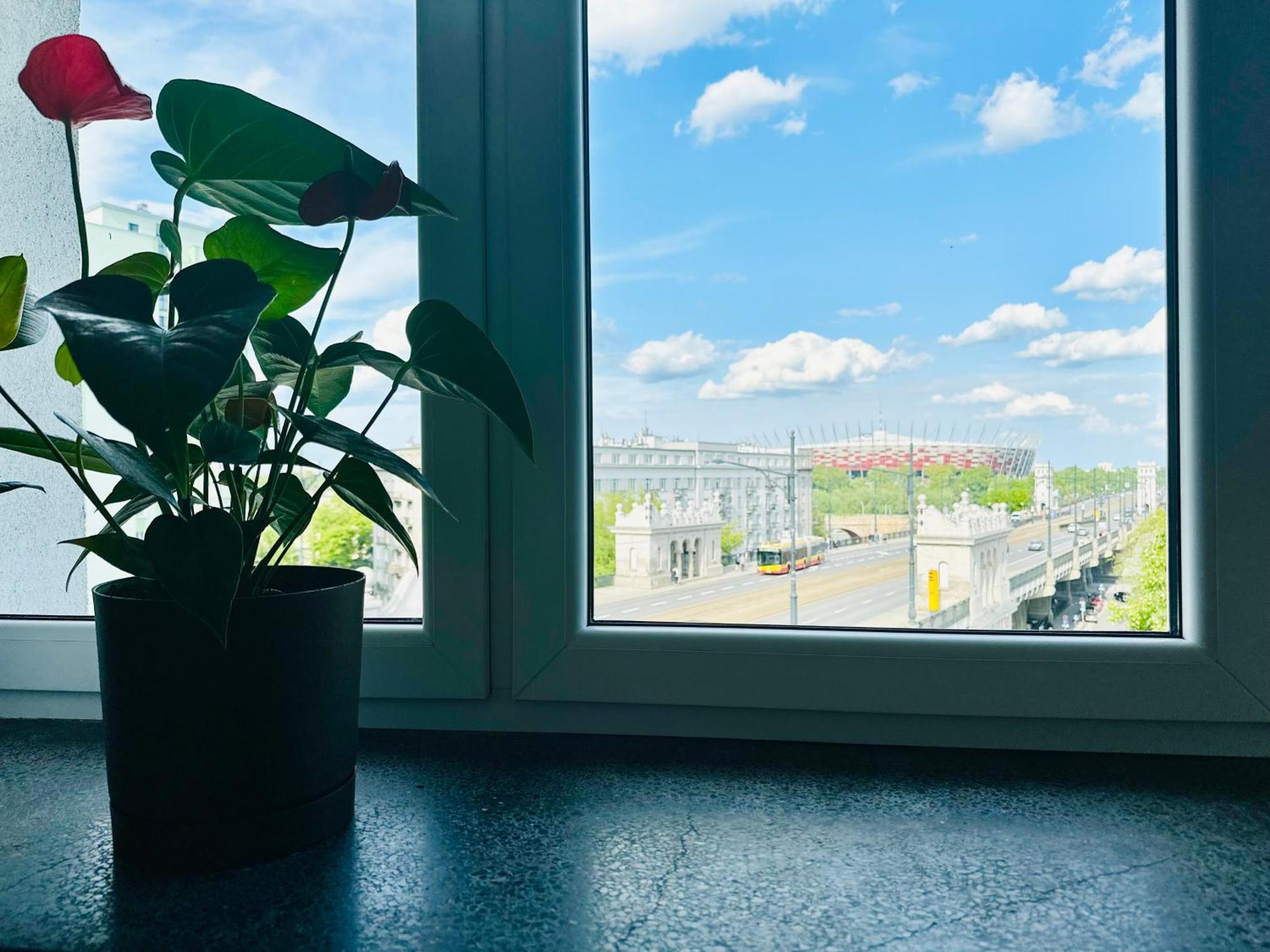 Westside Panorama Pgn Stadium Apartment Warszawa Exteriör bild