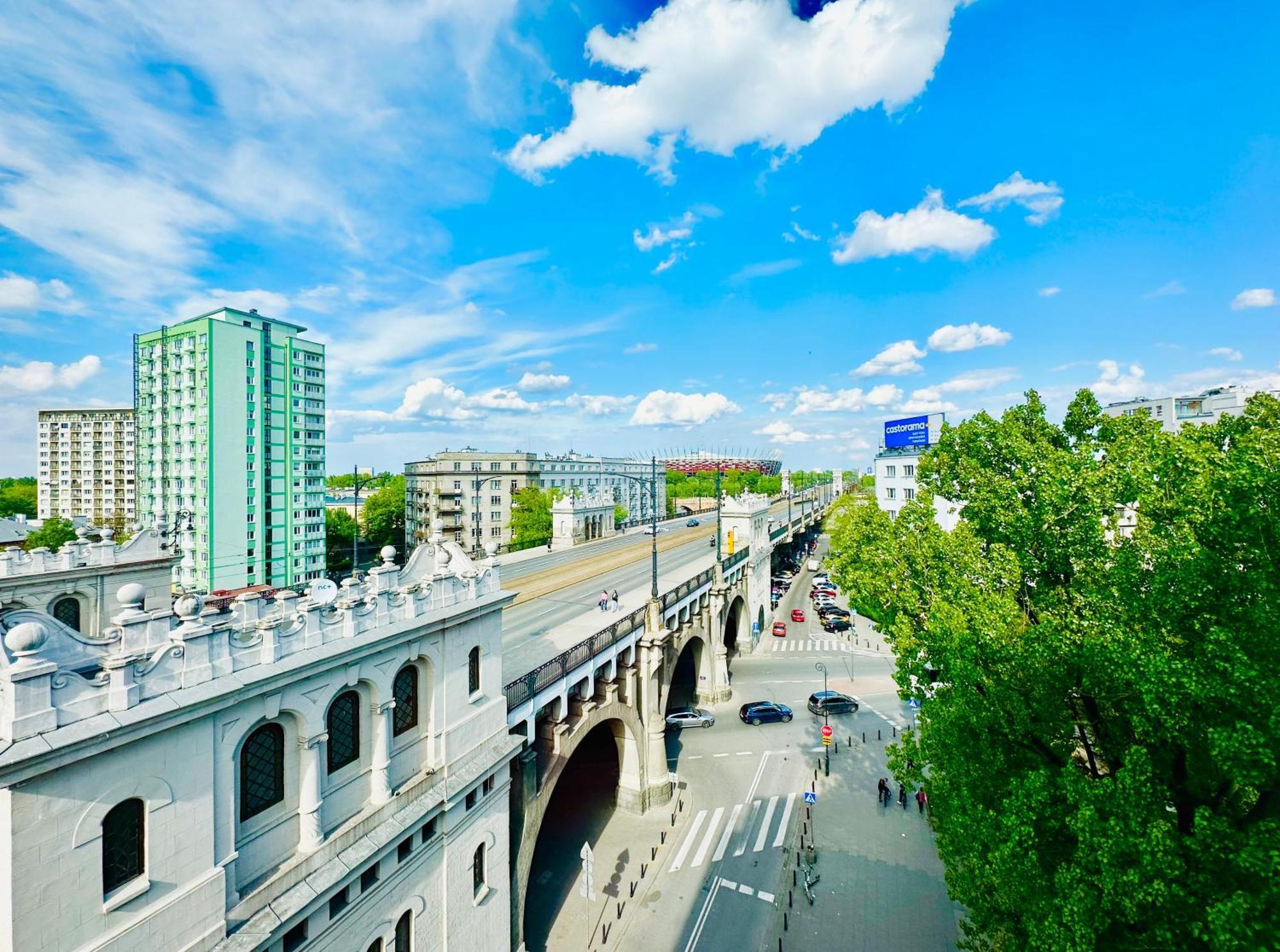 Westside Panorama Pgn Stadium Apartment Warszawa Exteriör bild